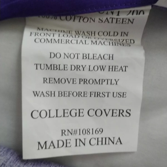 LSU Tigers NCAA Pillow case (1) Purple Gold Eye Of The Tiger and LSU Tigers Cap - Picture 7 of 14